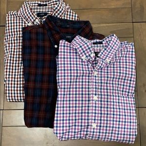 3 J. Crew Men’s Slim Fit Button-up Bundle